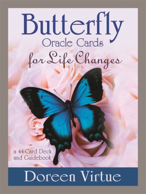 Butterfly Oracle Cards for Life Changes : A 44-Card Deck and Guidebook, Cards Book