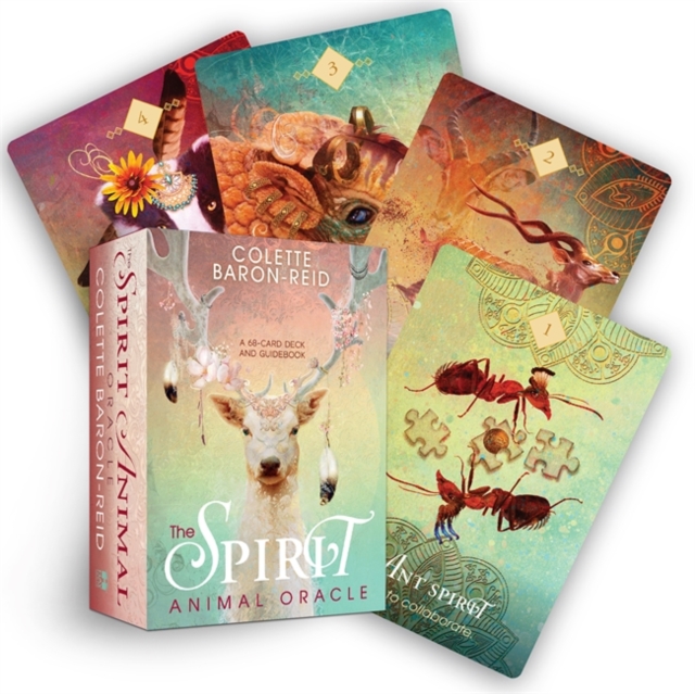 The Spirit Animal Oracle : A 68-Card Deck - Animal Spirit Cards with Guidebook, Cards Book