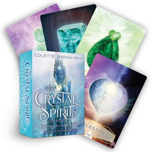The Crystal Spirits Oracle : A 58-Card Deck and Guidebook, Cards Book