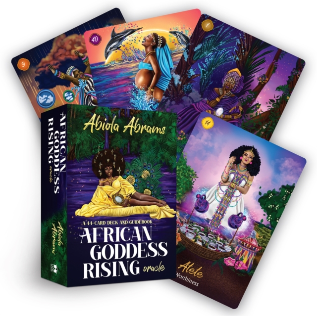 African Goddess Rising Oracle : A 44-Card Deck and Guidebook, Cards Book