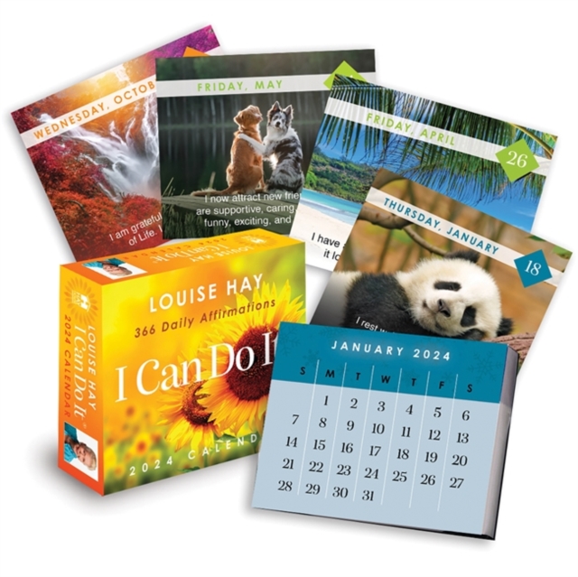 I Can Do It® 2024 Calendar : 366 Daily Affirmations, Calendar Book