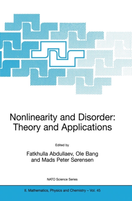 Nonlinearity and Disorder: Theory and Applications, Hardback Book