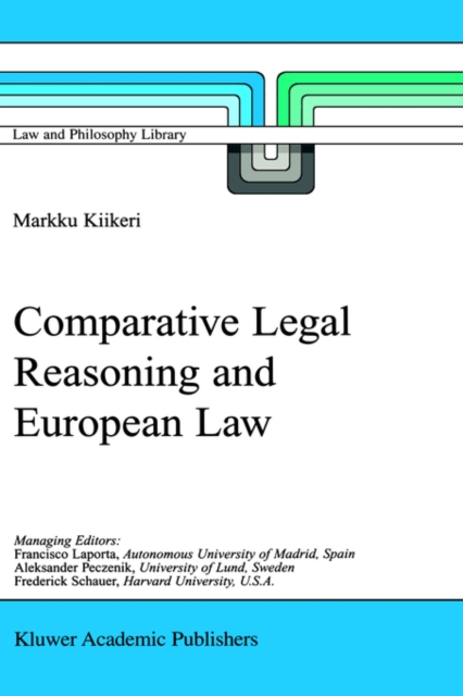 Comparative Legal Reasoning and European Law, Paperback / softback Book