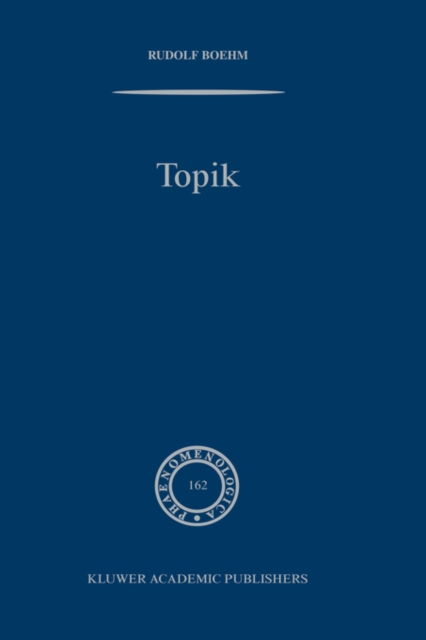 Topik, Hardback Book
