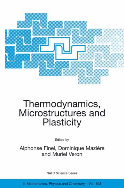 Thermodynamics, Microstructures and Plasticity, Hardback Book