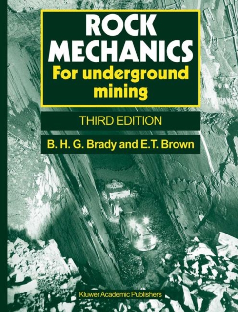 Rock Mechanics : For underground mining, Paperback / softback Book
