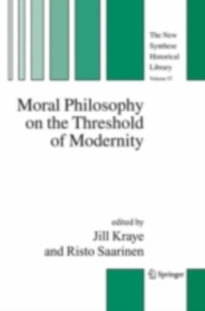 Moral Philosophy on the Threshold of Modernity, PDF eBook