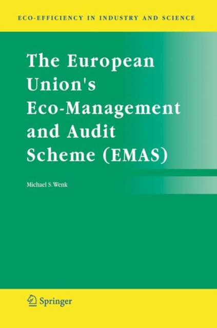 The European Union's Eco-Management and Audit Scheme (EMAS), Hardback Book