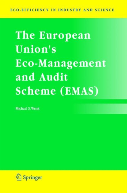 The European Union's Eco-Management and Audit Scheme (EMAS), Paperback / softback Book