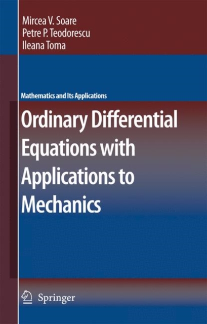 Ordinary Differential Equations with Applications to Mechanics, Hardback Book