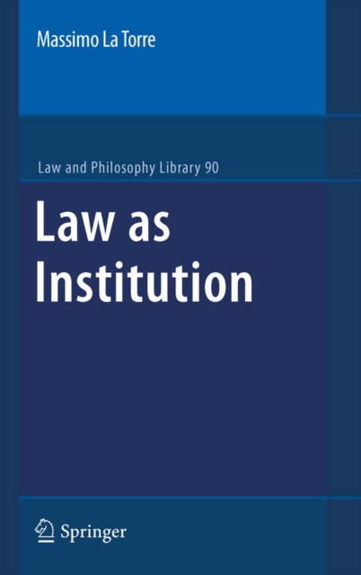 Law as Institution, PDF eBook