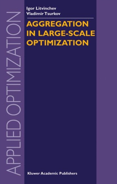 Aggregation in Large-Scale Optimization, Hardback Book
