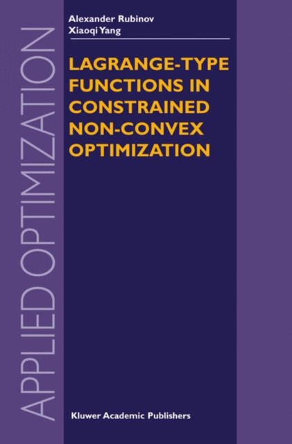 Lagrange-type Functions in Constrained Non-Convex Optimization, Hardback Book