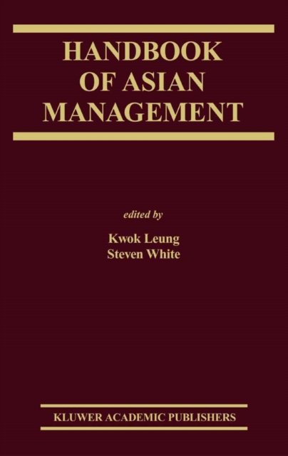 Handbook of Asian Management, PDF eBook
