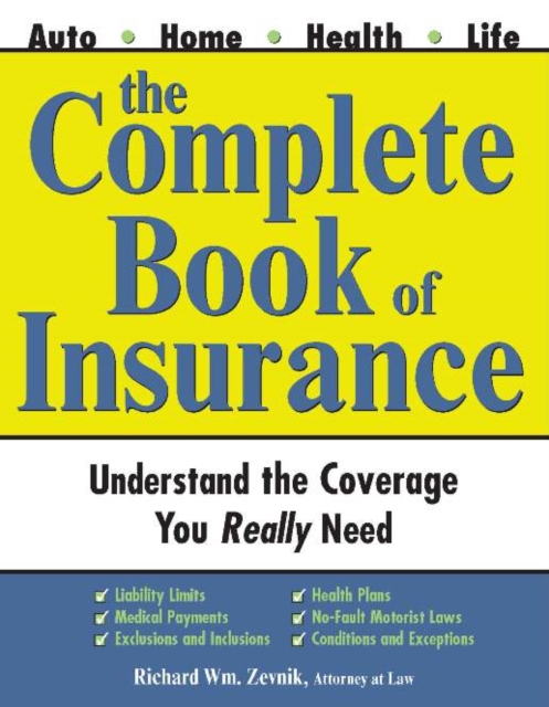 The Complete Book of Insurance, EPUB eBook