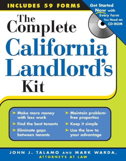 The Complete California Landlord's Kit, EPUB eBook