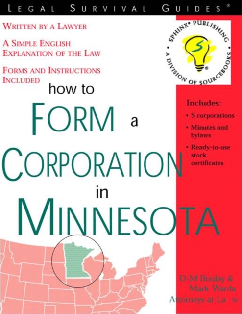 How to Form a Corporation in Minnesota, EPUB eBook