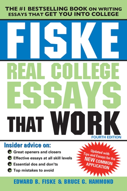Fiske Real College Essays That Work, EPUB eBook
