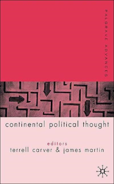 Palgrave Advances in Continental Political Thought, Hardback Book