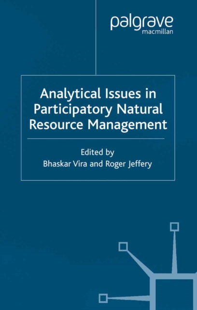 Analytical Issues in Participatory Natural Resources, PDF eBook