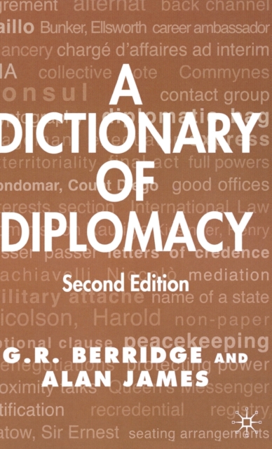 A Dictionary of Diplomacy, Hardback Book