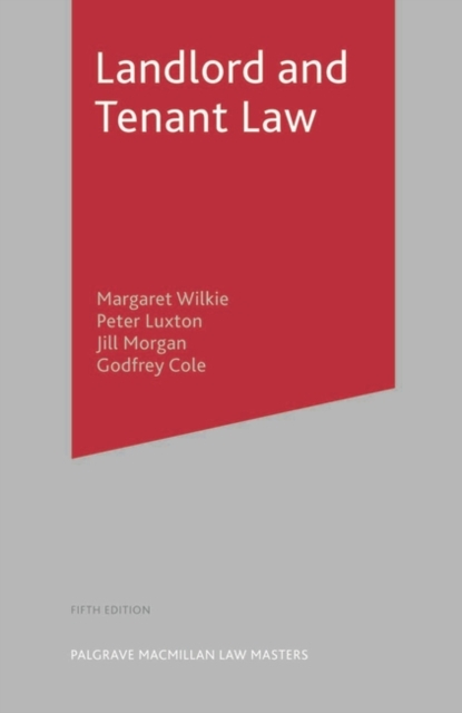 Landlord and Tenant Law, Paperback / softback Book
