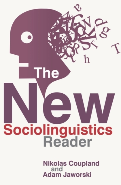 The New Sociolinguistics Reader, Hardback Book