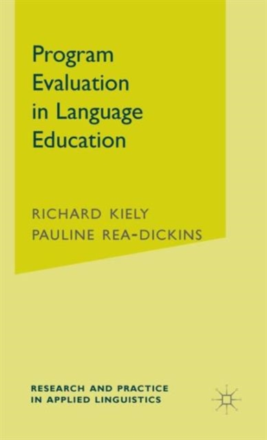 Program Evaluation in Language Education, Hardback Book