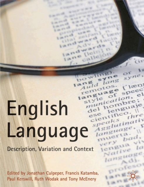 English Language : Description, Variation and Context, Hardback Book