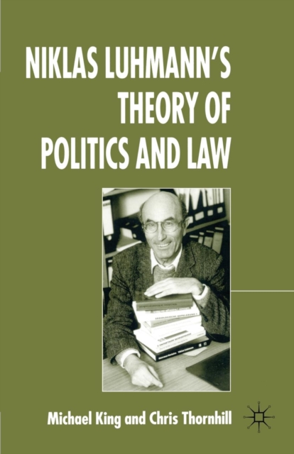 Niklas Luhmann's Theory of Politics and Law, Paperback / softback Book