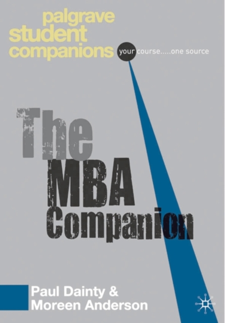 The MBA Companion, Paperback / softback Book