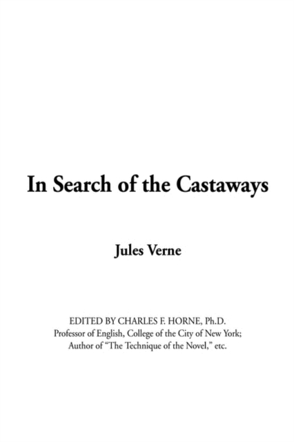 In Search of the Castaways, Hardback Book