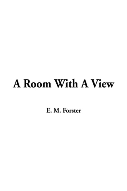 A Room With A View, Hardback Book