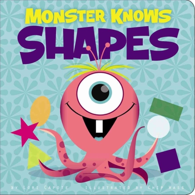 Monster Knows Shapes, Board book Book