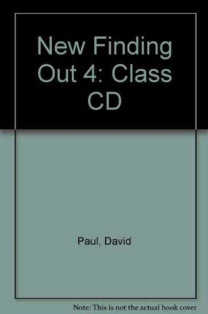 New Finding Out 4 Audio CDx1, CD-Audio Book