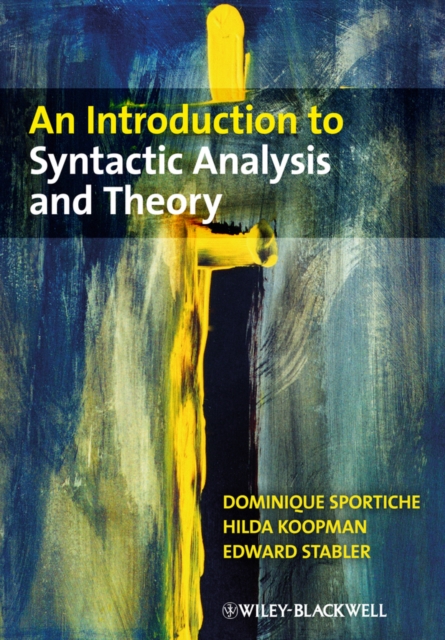 An Introduction to Syntactic Analysis and Theory, Hardback Book
