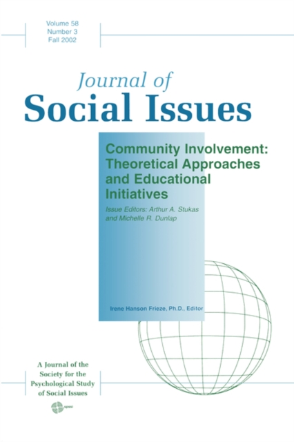 Community Involvement : Theoretical Approaches and Educational Initiatives, Paperback / softback Book