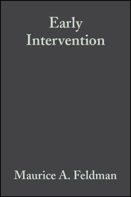 Early Intervention : The Essential Readings, Hardback Book