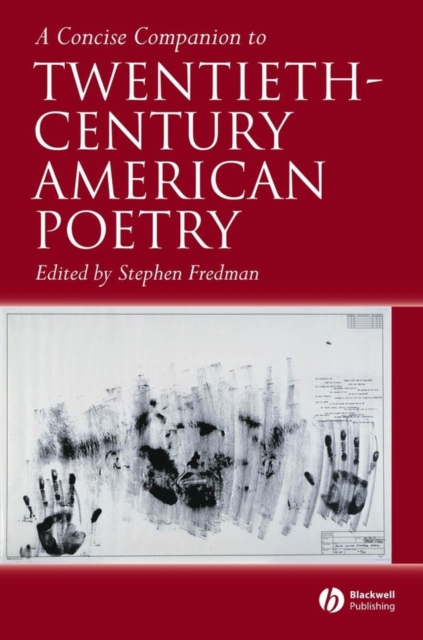 A Concise Companion to Twentieth-Century American Poetry, Paperback / softback Book