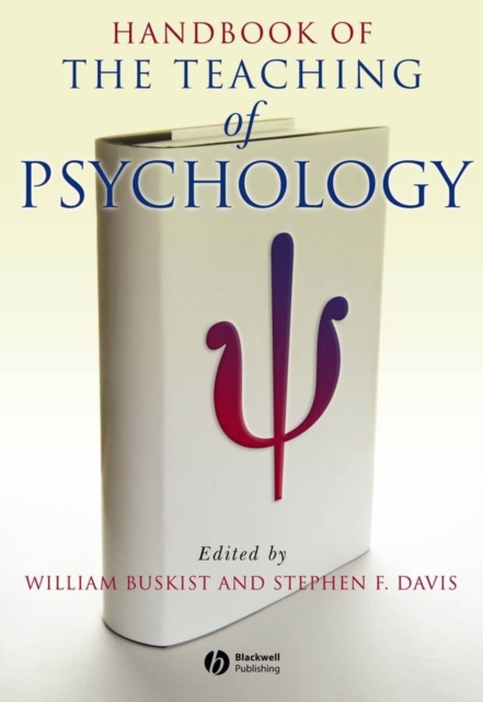 Handbook of the Teaching of Psychology, Paperback / softback Book