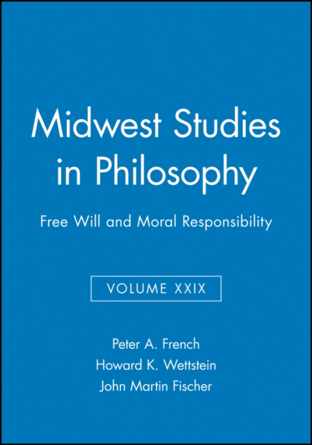 Free Will and Moral Responsibility, Volume XXIX, Paperback / softback Book