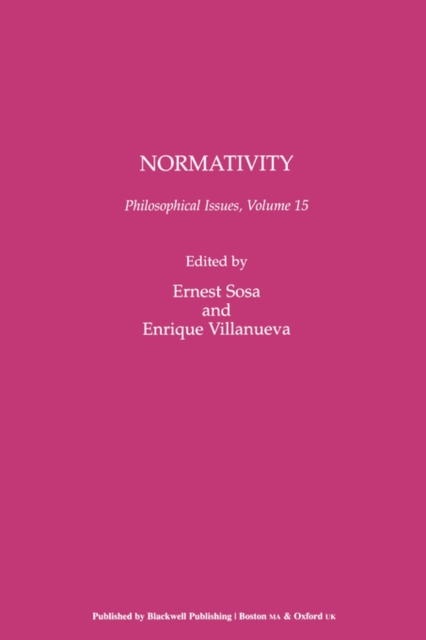 Normativity, Volume 15, Paperback / softback Book