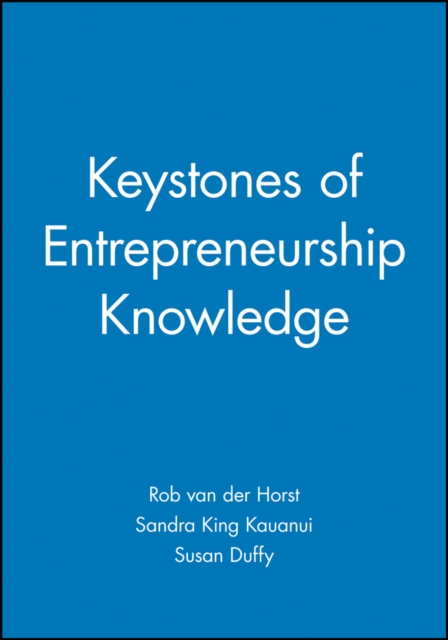 Keystones of Entrepreneurship Knowledge, Paperback / softback Book