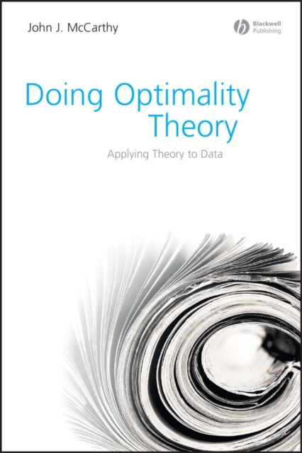 Doing Optimality Theory : Applying Theory to Data, Paperback / softback Book
