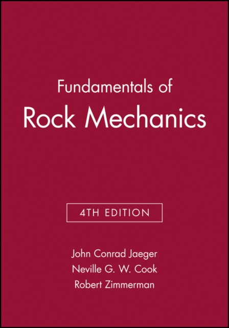 Fundamentals of Rock Mechanics, Instructor's Manual and CD-ROM, Paperback / softback Book