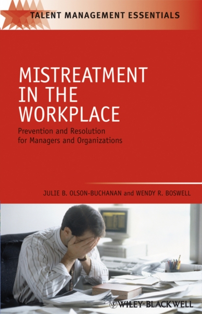 Mistreatment in the Workplace : Prevention and Resolution for Managers and Organizations, Paperback / softback Book
