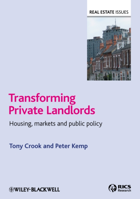 Transforming Private Landlords : Housing, Markets and Public Policy, Hardback Book