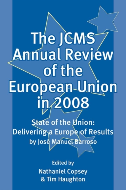 The JCMS Annual Review of the European Union in 2008, Paperback / softback Book