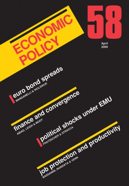Economic Policy : No. 58, Paperback Book