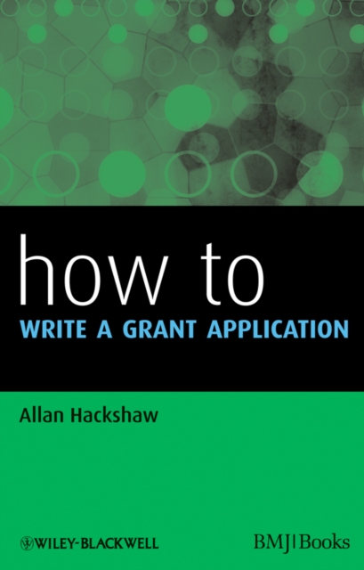 How to Write a Grant Application, Paperback / softback Book